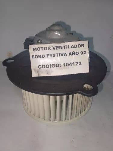 Motor Ventilador Ford Festiva A O Mercadolibre