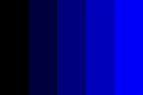 Black to Blue Color Palette | Black color palette, Blue colour palette, Blue color schemes