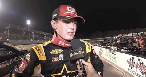 William Sawalich S Victory Lane Interview At Five Flags Speedway ARCA