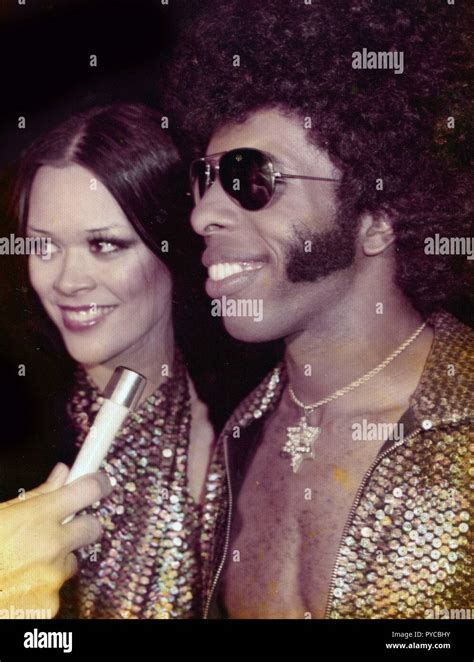 Sly Stone And Wife Kathy Silva Undated Photo By John Barrettphotolink