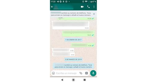 Quién puede ver que cambie de número en WhatsApp Haras Dadinco