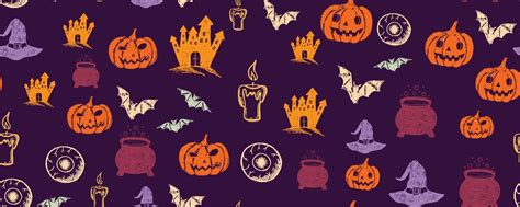 Halloween symbols hand drawn illustrations 11482000 Vector Art at Vecteezy