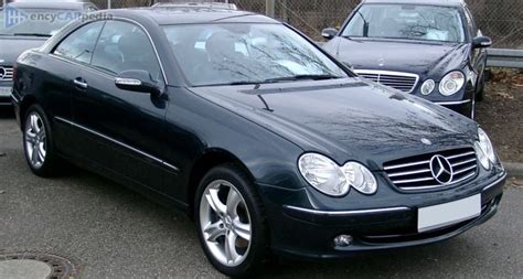 Mercedes CLK Coupé 240 C209 Fiches techniques 2002 2005