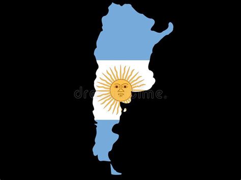 Map of Argentina. And Argentinian flag illustration #Sponsored , #AD, # ...