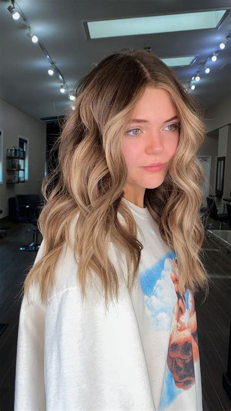 Bronde Balayage In 2024 Light Brunette Hair Brunette Hair With