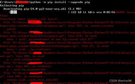 Pip Install Pip M Pip Install Upgrade Pip Csdn