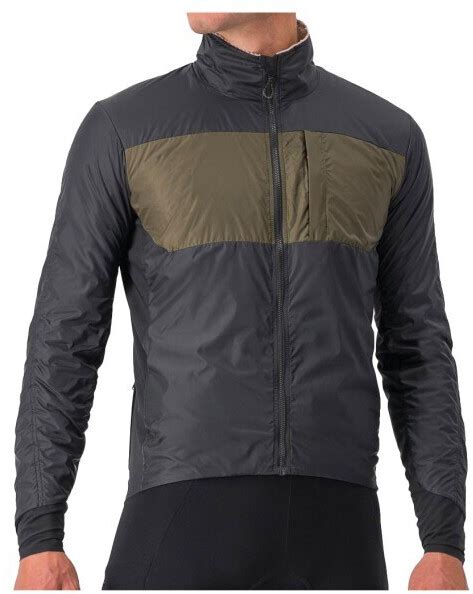 Castelli Unlimited Puffy Jacket Men Black Tarmac Ab 155 99