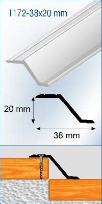 Perfil Para Suelo Pvc Acero Y Aluminio Perfiles De Terminaci N Y