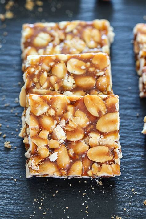 Peanut Chikki, How to make peanut brittle or peanut gajak