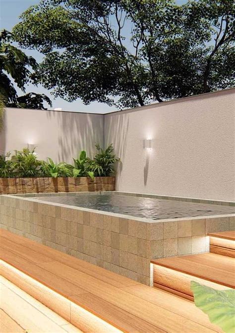 Piscina Elevada O que é Vantagens e Ideias de Projetos Fotos