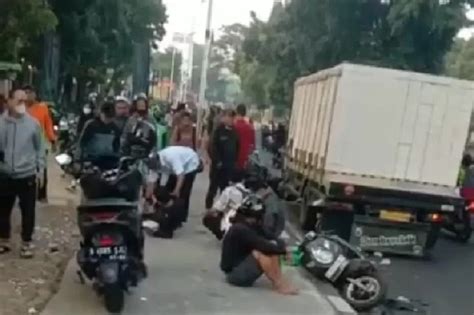 Ditabrak Truk Pemotor Lawan Arah Lenteng Agung Bisa Jadi Tersangka