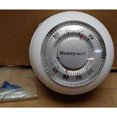 Honeywell T87n1000x7346 24 Volt Round Non Programmable Thermostat Ebay