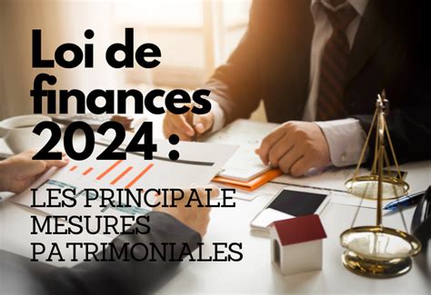 Les principales mesures fiscales pour lannée 2024 concernant les