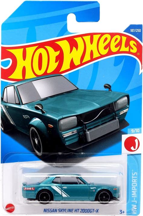 Amazon Hot Wheels Nissan Skyline HT 2000GT X J Imports 9 10