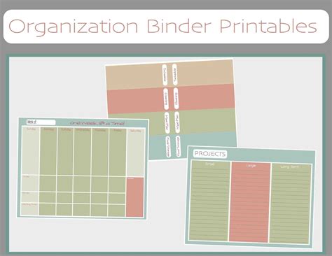 just Sweet and Simple: Free Printable Household Organization Binder