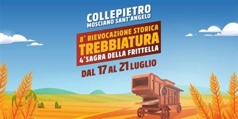 VIII Festa Della Trebbiatura E IV Sagra Della Frittella Programma Completo