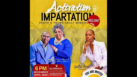 Activation Impartation Reload With Evangelist Cynthia Givens 2022