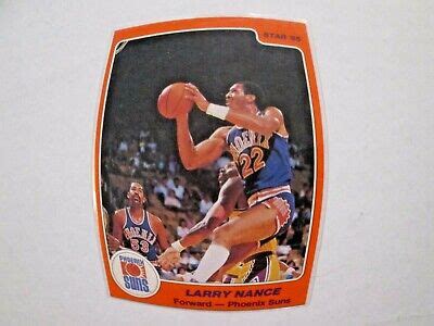 1984 Star Larry Nance Phoenix Suns EBay