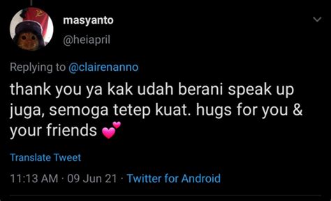 Speak Up Netizen Bela Korban Pelecehan Seksual Di Twitter Kumparan