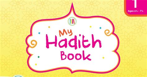 My Hadith Book - Grade 1