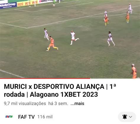 Transmissão do Campeonato Alagoano 2023