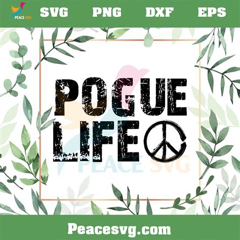 Pogue Life Outer Banks Svg For Cricut Sublimation Files Peacesvg