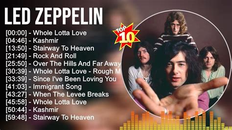 L E D Z E P P E L I N Greatest Hits Pop Music Top 10 Hits Of All