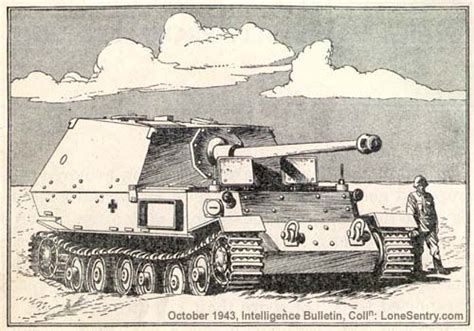 Lone Sentry New German Self Propelled Gun Ferdinand Wwii