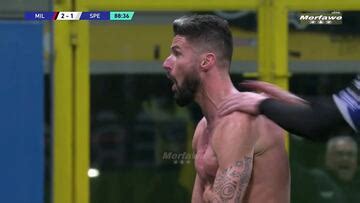 El Golazo De Giroud Al Spezia Uno De Los Mejores De La Historia Del