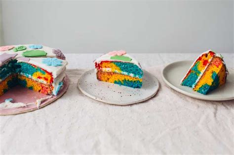 Rainbow Cake Recipe - Food.com