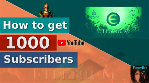 How To Get 1000 Subscribers On Youtube Top Tips Youtube