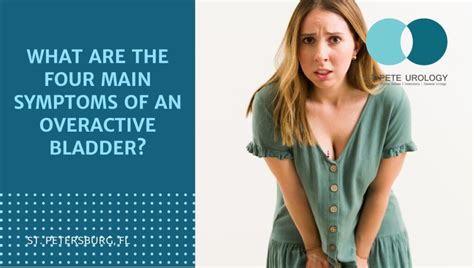 What Are The Four Main Symptoms Of An Overactive Bladder St Pete Urology