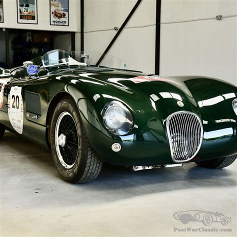 Car Jaguar C Type Roadster 1952 for sale - PostWarClassic