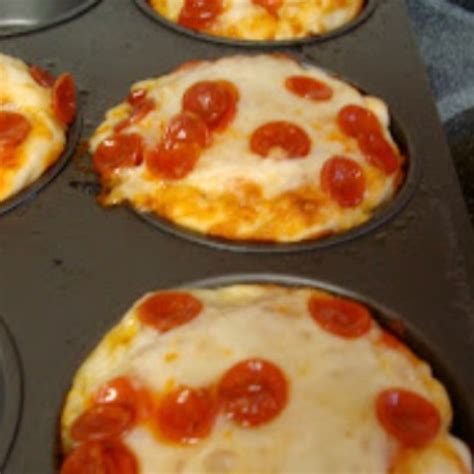 Cupcake Mold Pizzas