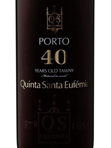 N V Quinta de Santa Eufémia 40 Years Old Tawny Porto Vivino US