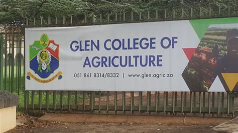 Glen Agricultural College In The City Bloemfontein