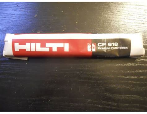 Cp 618 Firestop Putty Stick Firestop Putties Hilti Usa 56 Off