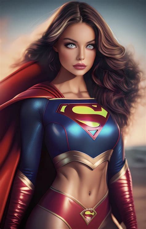 Artstation Sexy Supergirl