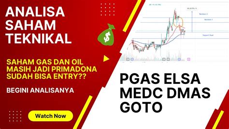 Analisa Saham Hari Ini Pgas Elsa Medc Dmas Goto