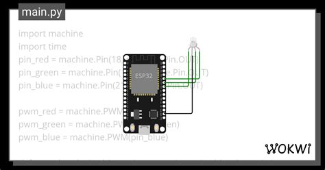 Coba Rgb Wokwi Esp Stm Arduino Simulator