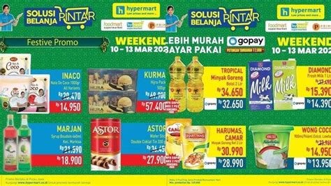 Promo Jsm Hypermart Hari Ini Jumat Maret Beli Gratis Dan