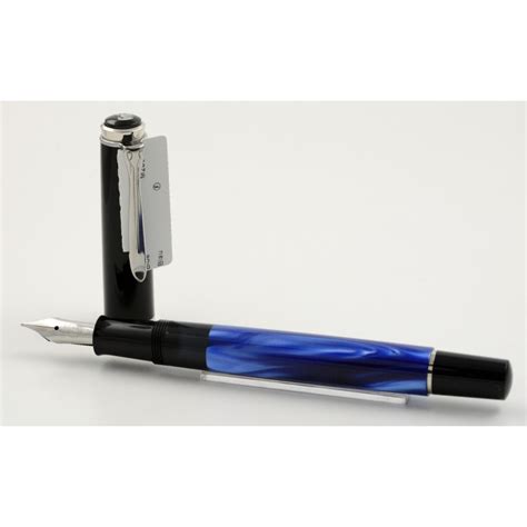 Pelikan M Blau Marmoriert Old Style Feder Bb Schreib Shop