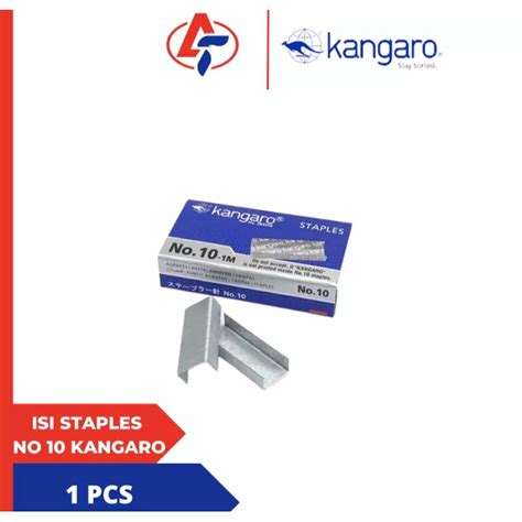 Jual Isi Staples No 10 Kangaroo Kotakan Isi Necis Shopee Indonesia