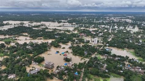 Millions stranded as floods hit India and Bangladesh | World News | Sky ...