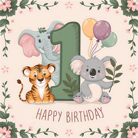 happy 1st birthday 5