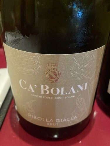 Ca Bolani Ribolla Gialla Brut Vivino US