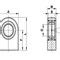 Female Rod End FS N FLURO Gelenklager GmbH Steel Maintenance