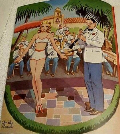 Benny Goodman Peggy Lee Turnabout Paper Dolls Paper Dolls Paper