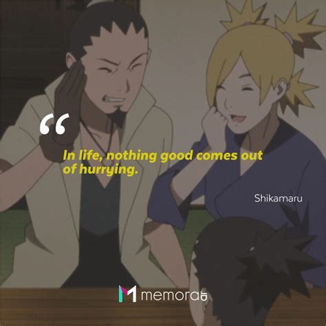 25 Quotes By Shikamaru Nara On The Naruto Smart Ninja Memoraid