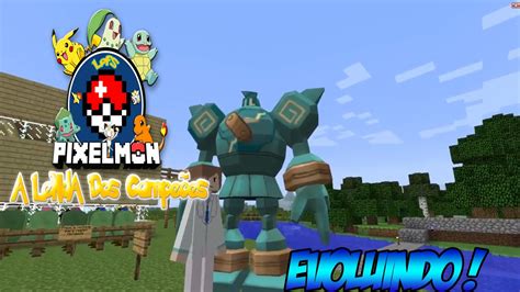 Minecraft PIXELMON A Lenda Dos Campeões Evoluindo Gollet E